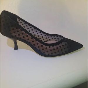 polka dot pumps